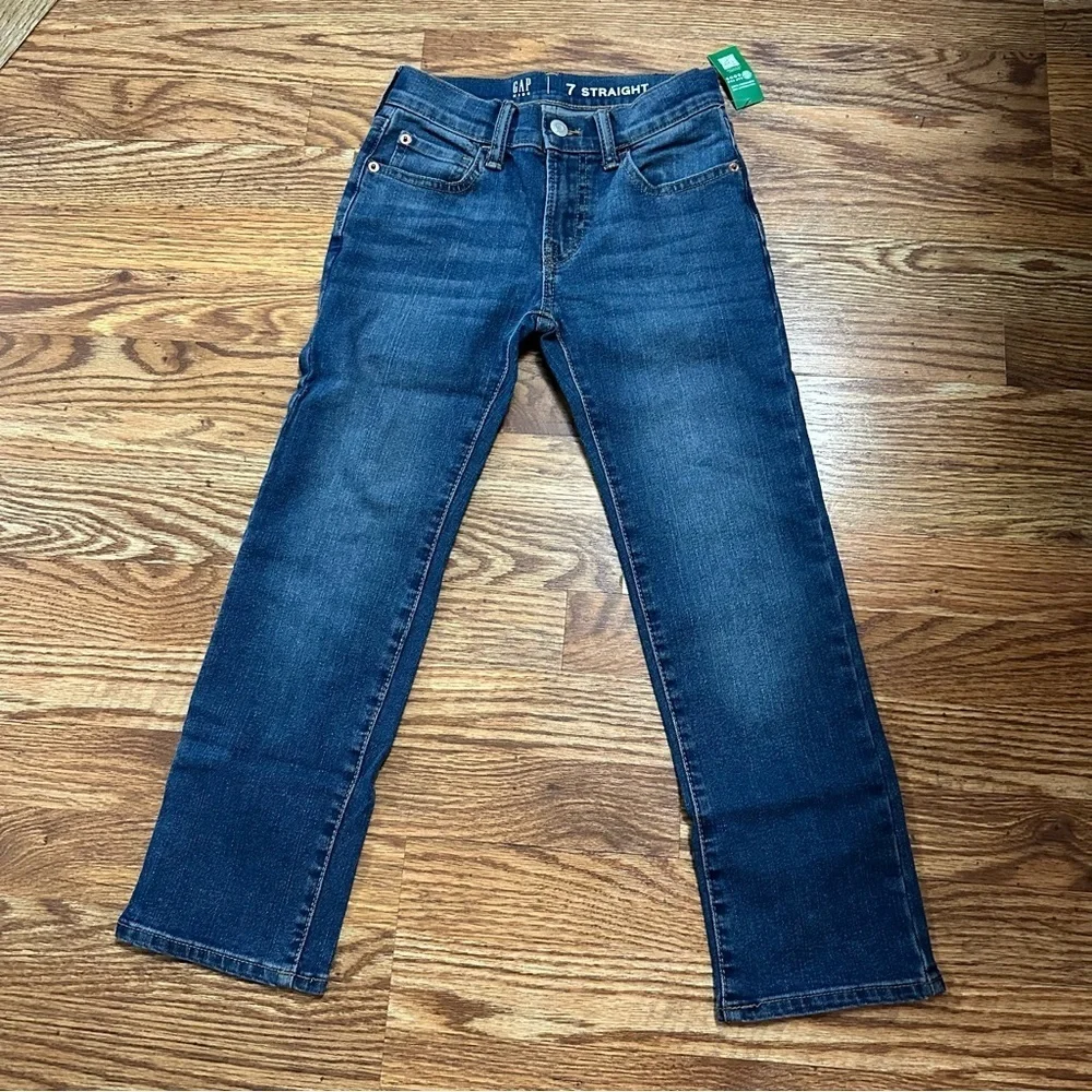 NWT Gap Kids Straight Leg Jeans Size 7